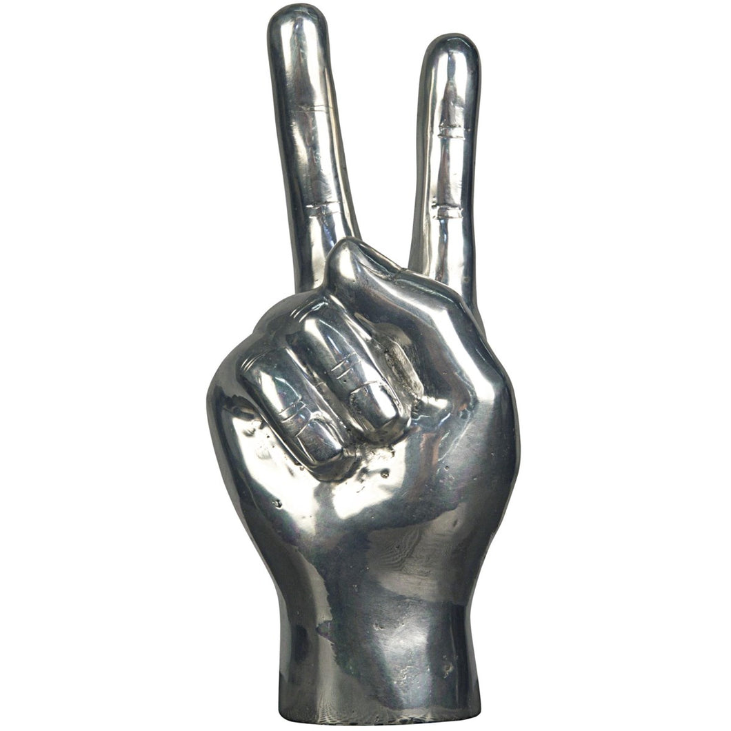 Peace Sign, Silver