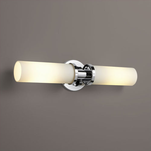 Pebble Polished Chrome Vanity Light
