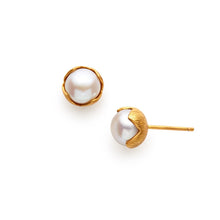 Gold Pearl Penelope Petite Stud, Women's Accessories, Julie Vos, Laura of Pembroke