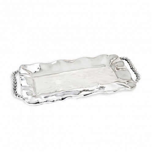 Perla Long Rectangular Tray with Handles