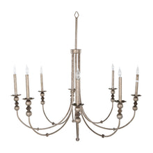 QUINCI CHANDELIER, SILVER
