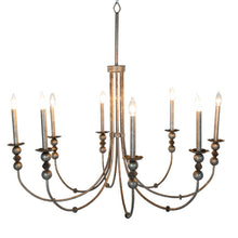 QUINCI CHANDELIER, SILVER