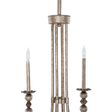 QUINCI CHANDELIER, SILVER