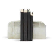 GLACIERS SELENITE CRYSTAL BOOKENDS