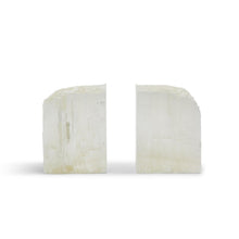 GLACIERS SELENITE CRYSTAL BOOKENDS
