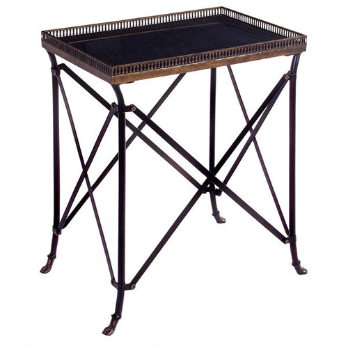 Rectangular Black Accent Table, Home Furnishings, Laura of Pembroke