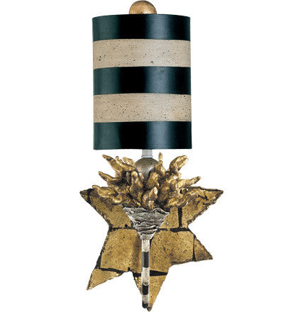Stripe Shade Sconce, Lighting, Laura of Pembroke