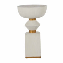 NORRIS DRINKING TABLE, WHITE