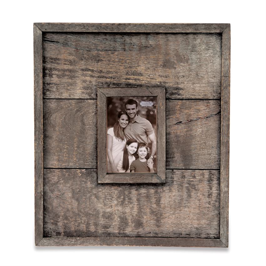 Small Planked Wood Wall Frame, Frames - Ohio Home Accessories + Decor