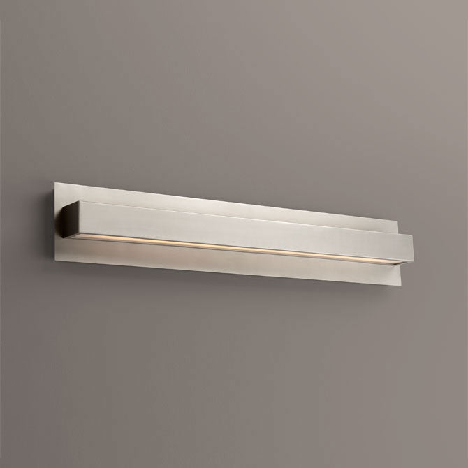 Cold-rolled steel Satin Nickel Vanity Light