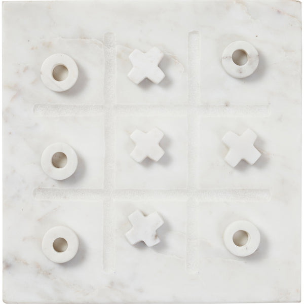 MARBLE TIC TAC TOE BOARD