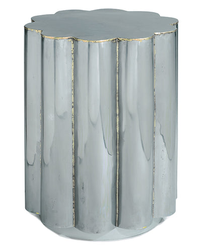 Scalloped Table (Hand Braised Metal), Home Furnishings, Laura of Pembroke