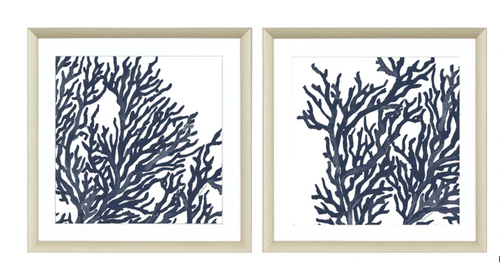 BLUE CORAL ARTWORK