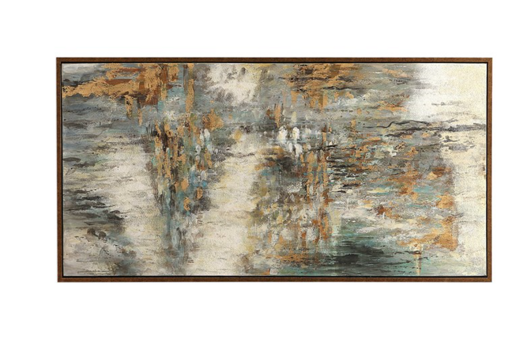 BEHIND THE FALLS 70X36