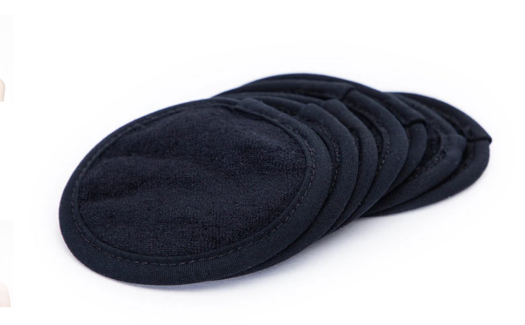 ECO-FRIENDLY REUSABLE MINI FACE ROUNDS- BLK