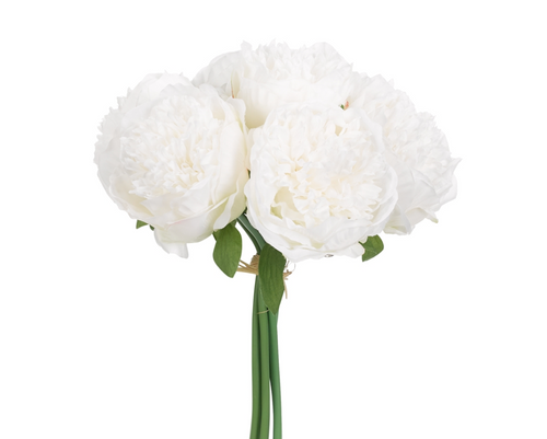 WHITE PEONY BOUQUET
