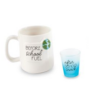 Apple Teacher Mug and Shot Set