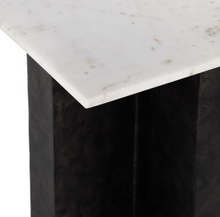 TERRELL END TABLE-RAW BLACK