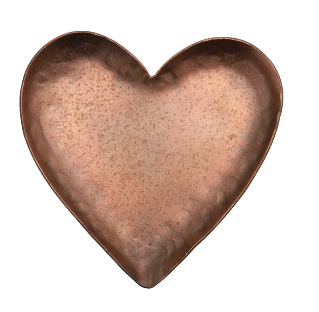 Metal Heart Dish