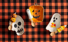 PUMPKIN SHAPED CANDY BOWL SET