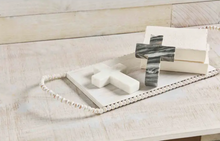 GRAY MARBLE CROSS