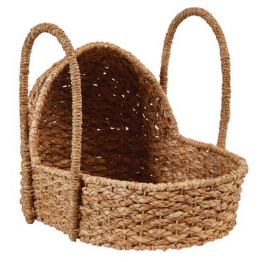 DOLL BASSINET WITH HANDLES