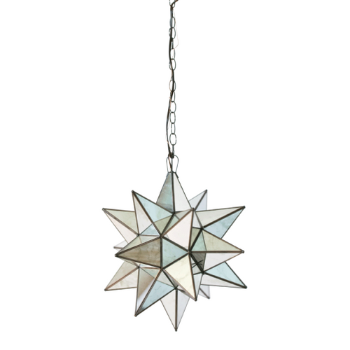 Mirrored Star Pendant, Lighting, Laura of Pembroke