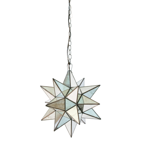 Mirrored Star Pendant, Lighting, Laura of Pembroke