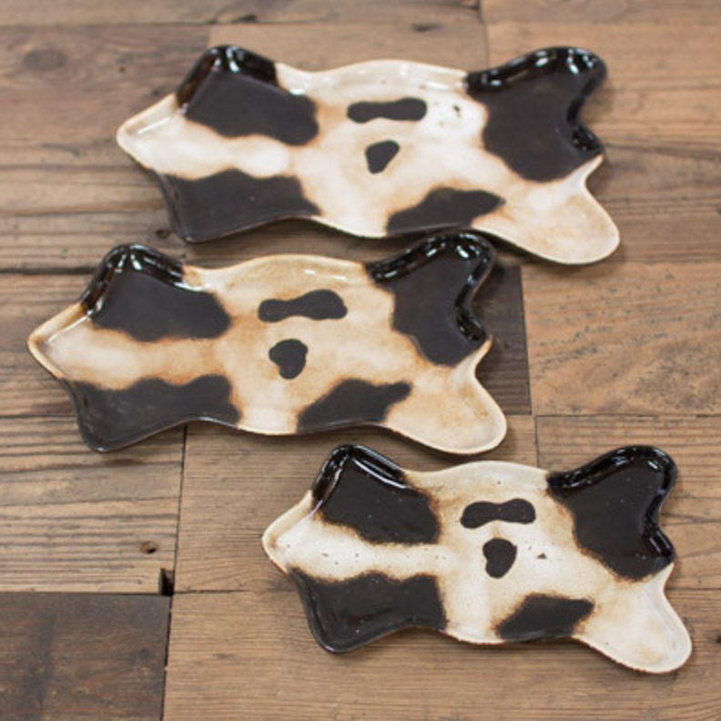 Ceramic Cow Trays, Home Accessories, Laura of Pembroke