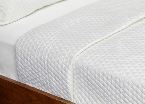 Diamond White Kg Quilt 108x96, Home Accessories, Laura of Pembroke