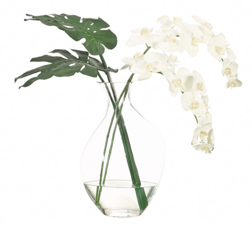 Orchid, Monstera Leaf, Home Accessories, Laura of Pembroke