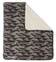 Camo Sweatshirt Blanket