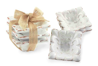 Fleur De Lis Set of 3, Gifts, Mud Pie, Laura of Pembroke