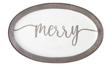 Merry Enamel Serving Tray, Gifts, Mud Pie, Laura of Pembroke