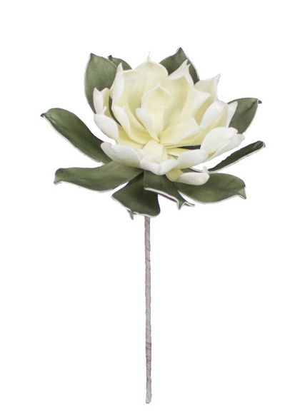 White & Green Flower, Home Accessories, Laura of Pembroke