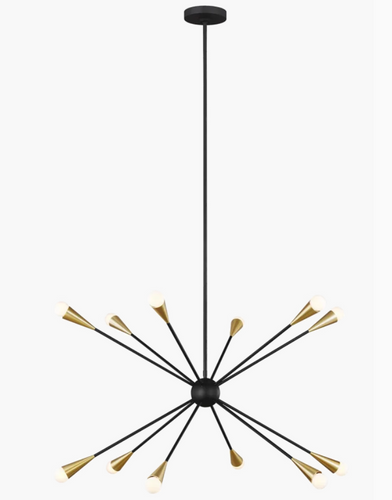JAX 12 LIGHT CHANDELIER