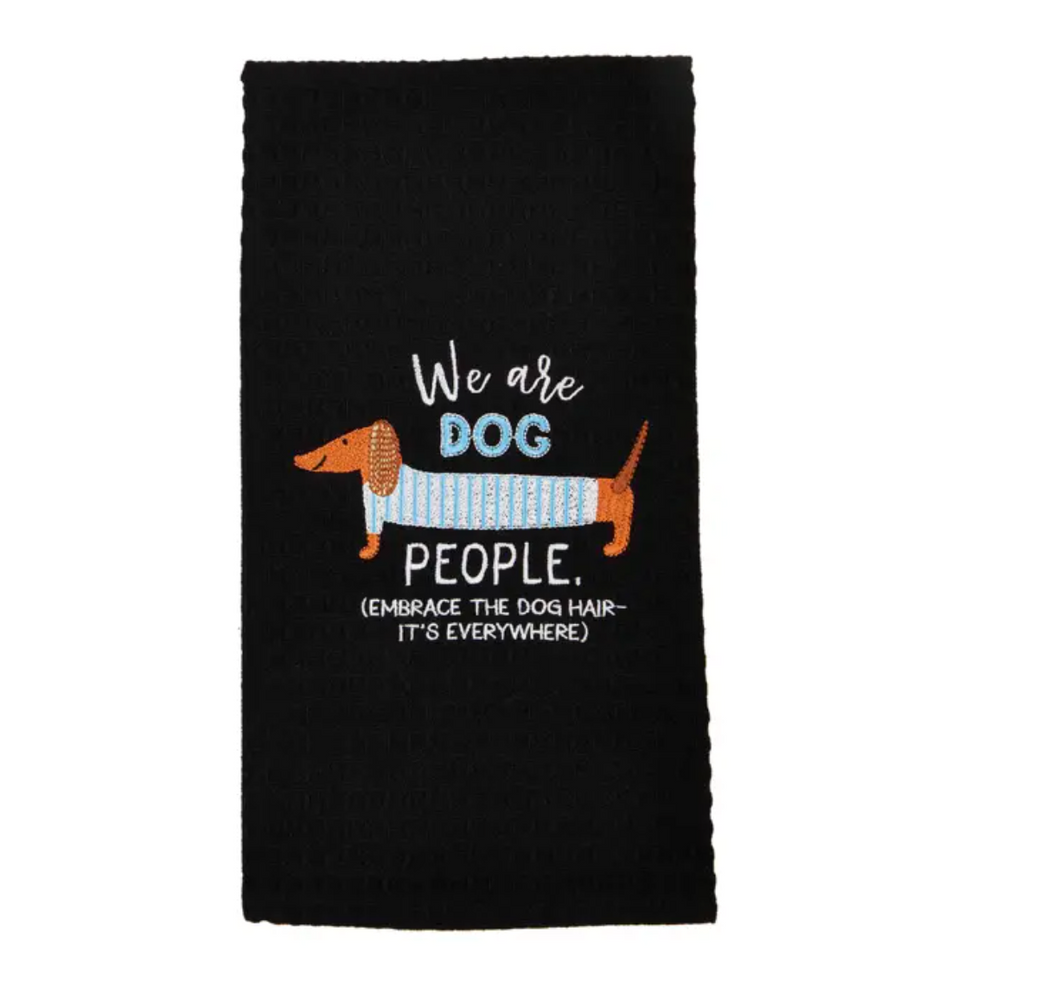 DOG PEOPLE WAFFLE TOWEL