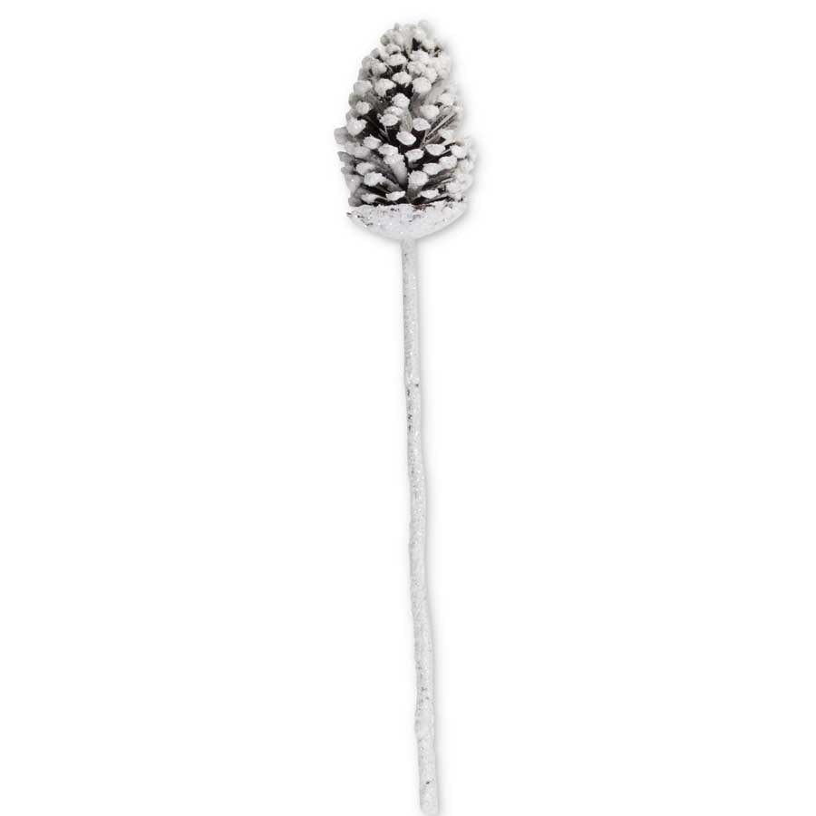 Slightly Snowy Pinecone Stem