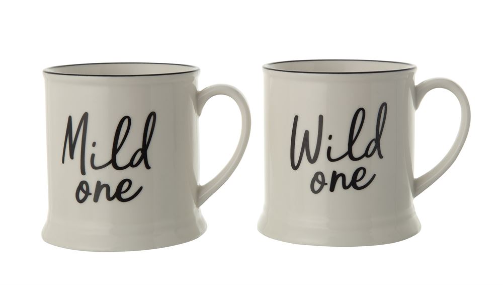 Stoneware Mug w/ Saying