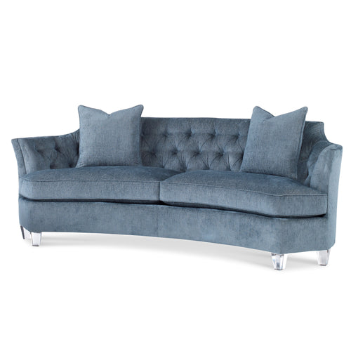 Tufted Sofa w/ Acrylic Legs, Home Furnishings, Laura of Pembroke