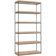 BRAXTON ETAGERE, NATURAL OAK