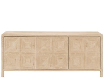 SADIE CREDENZA, NATURAL OAK FINISH
