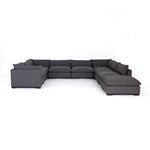 Laura of Pembroke Westwood Charcoal 8 Piece Sectional