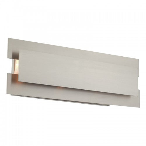 Varick 3 Light Brushed Nickel Bath Vanity, Lighting, Laura of Pembroke