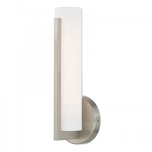 Visby 10W LED Brushed Nickel Wall Sconce, Lighting, Laura of Pembroke
