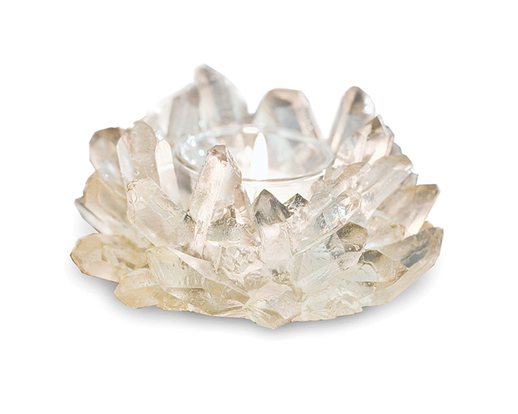 Votive Candle Holder in Faux Quartz, Home Accessories, Laura of Pembroke
