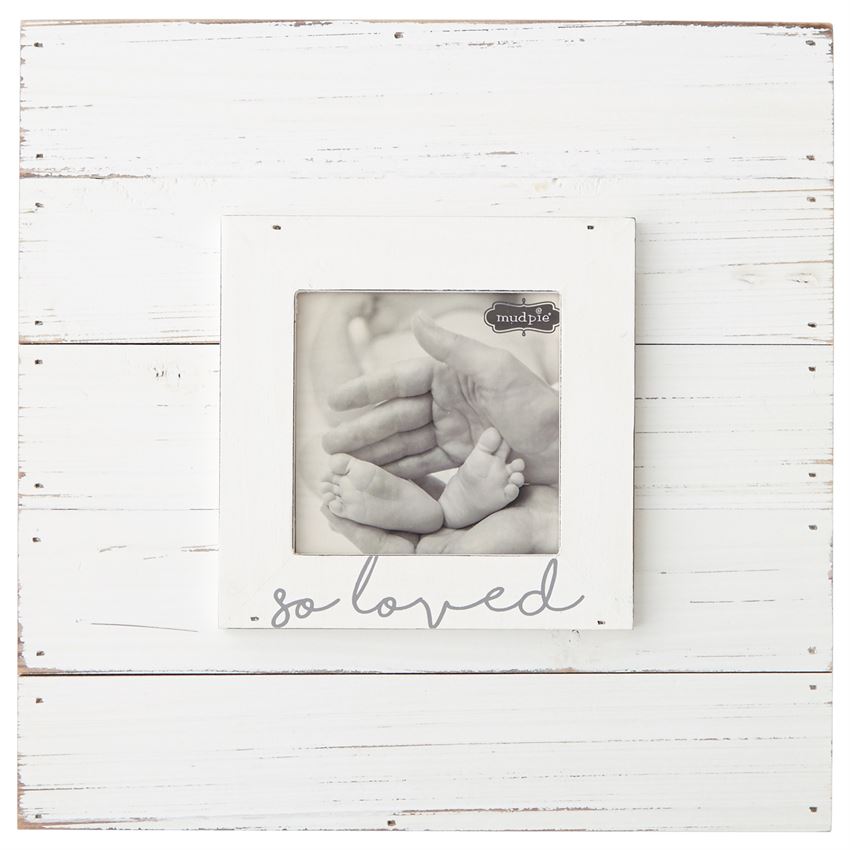 WHITE SO LOVED FRAME