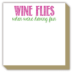 WINE FLIES LUXE NOTEPAD