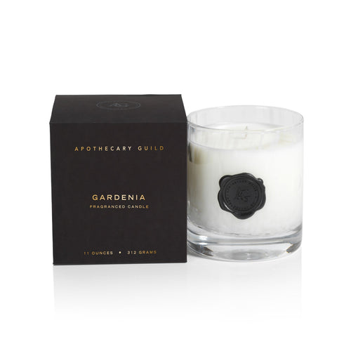 GLASS CANDLE JAR GARDENIA