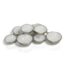 CLUSTER OF 8 SERVING BOWLS